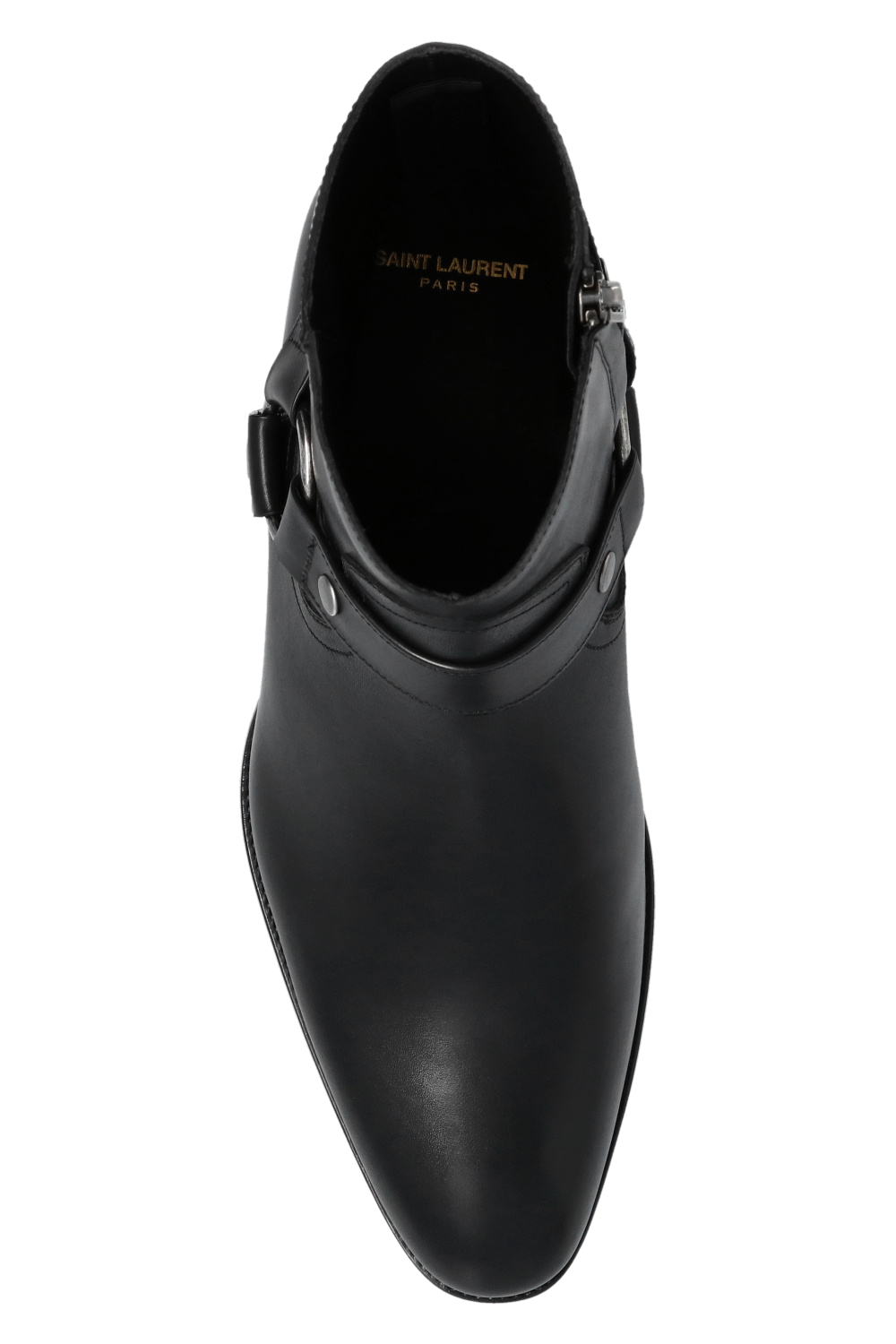 Czarny Botki 'Wyatt' Saint Laurent - Vitkac Polska